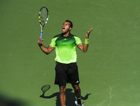 Jo-Wilfried Tsonga 11. ATP-tornagyőzelmét gyűjtötte be Torontóban (fotó: Beta)