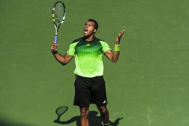 Jo-Wilfried Tsonga 11. ATP-tornagyőzelmét gyűjtötte be Torontóban (fotó: Beta)