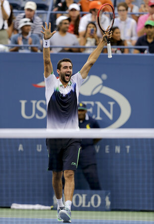 Marin Čilić élete legnagyobb sikerét érte el (Fotó:  Beta/AP)