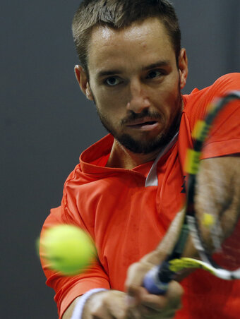 Viktor Troicki bravúrosan fordított Borna Ćorić ellen (Fotó: Beta/AP)