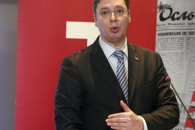 A smederevói Acélművektől, illetve az azt irányító új menedzsmenttől is sokat vár Vučić (Fotó: Beta)