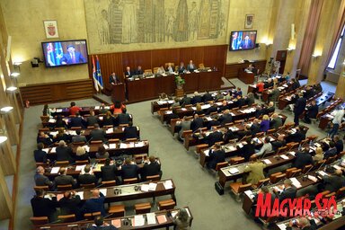 A parlament megvitatta és tudomásul vette a tartományi ombudsman tavalyi évi jelentését is (Fotó: Ótos András)