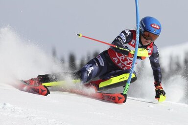 Mikaela Shiffrin (Fotó: The Globe and Mail)