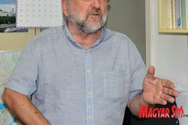 Dr. Nagy Imre rendes egyetemi tanár, a vajdasági magyar közösségek terület- és gazdaságfejlesztési stratégiájának a koordinátora (Fotó: Ótos András)