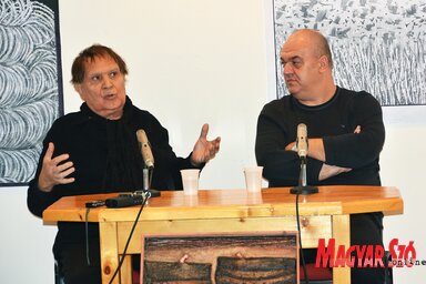 Benes József és Virág Zoltán (Gergely Árpád felvétele)