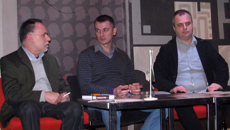 Vladimir Kopicl, Vladimir Vasiljev és Branislav Grubački 