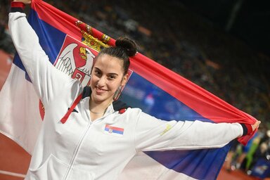 Az Európai Játékok kiváló felmérő Világos Adriana számára a budapesti vb előtt (Fotó: EPA/EFE)