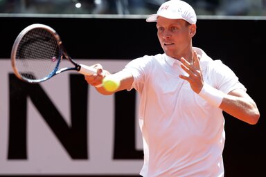 Tomáš Berdych legyőzte a világelsőt (Fotó: Beta/AP)