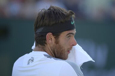 Juan Martin del Potro sem lesz ott a Roland Garroson (Fotó: Beta/AP)