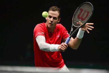 Vasek Pospisil is hozzájárult Kanada sima továbbjutásához (Fotó: dailysports.press)