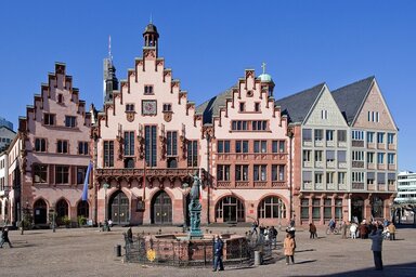 Frankfurt belvárosa (Fotó: Wikipédia)