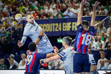 A Barca fala ledönthetetlenül tornyosult a PSG előtt (Fotó: EHF)