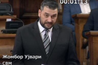 Screenshot (Parlament Srbija Youtube)