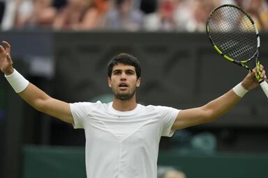 Carlos Alcaraz (Fotó: AP)