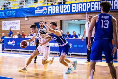 Šaranovićék az utolsó pillanatig nem nyugodhattak meg az olaszok ellen (Fotó: FIBA)