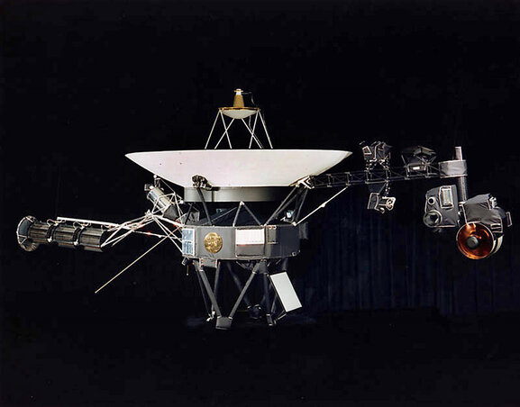 A Voyager-űrszonda egy NASA által kiadott képen (Fotó: NASA/AFP)