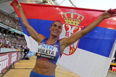 Ivana Vuleta élete egyik legszebb emléke marad Budapest (Fotó: Beta)