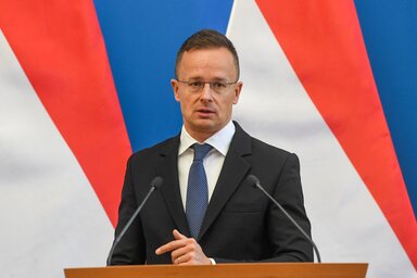 Szijjártó Péter (Fotó:  MTI)