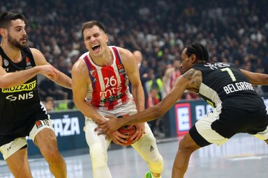 Nemanja Nedović lett a Zvezda győzelmének főszereplője (Fotó: Beta)