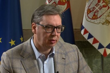 Aleksandar Vučić (Fotó: rts.rs)