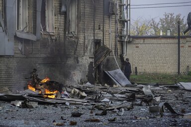 Zaporizzsja háborúban (Fotó: MTI/EPA)