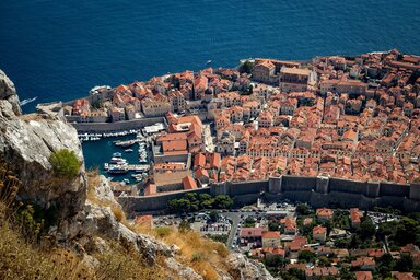 A turisták egyik kedvenc dalmát városa most is Dubrovnik volt (Pixabay).