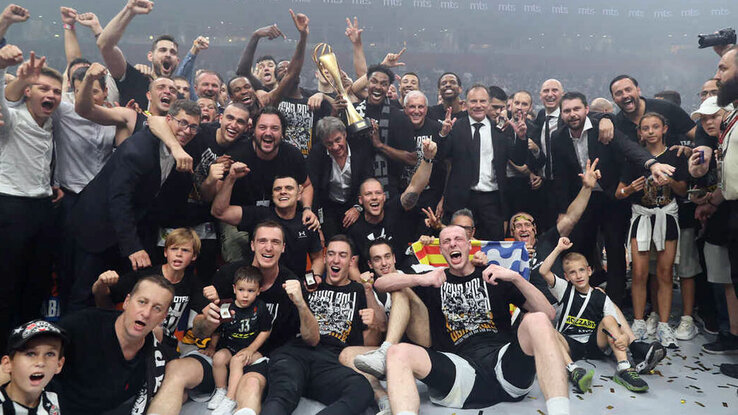 A Partizan 2013 óta először nyerte meg a regionális bajnokságot (Fotó: Koš Magazin)