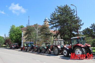 A termelők támogatják az országos gazdatüntetés követeléseit (Fotó: Csincsik Zsolt)