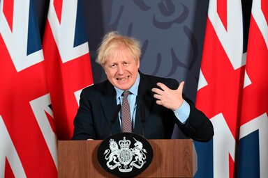 Boris Johnson (Fotó: Beta/AP)