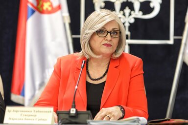 Jorgovanka Tabaković (Fotó: Beta)