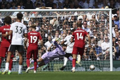 Mitrović két gól lőtt a Liverpoolnak (Fotó: Beta/AP)