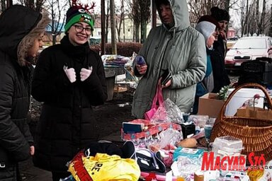 Hangulatfotó az aleksandrovói vásárból (Vidács Hajnalka felvétele)