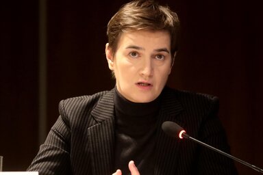 Ana Brnabić (Fotó: Beta)