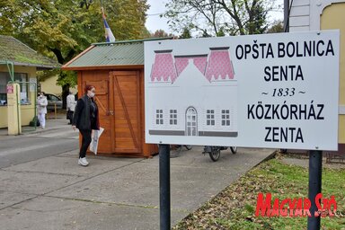 A kórház rehabilitációs részlegén van az oltópont