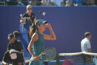 A jövő nagy csillaga: Olga Danilović (Fotó: Beta/AP)