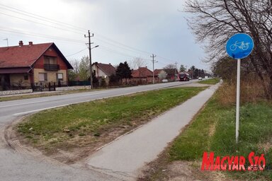 A Szabadkát és Kelebiát összekötő kerékpárúton a jövőben a határig, illetve akár Tompáig is eltekerhetünk (Fotó: Benedek Miklós)