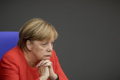 Angela Merkel német kancellár (Fotó: Beta/AP)