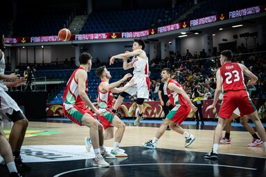 A japánok egyszerűen jobban pörögtek… (Fotó: FIBA)