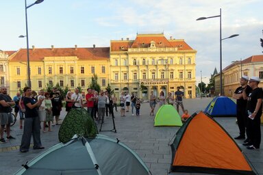 Több becskerekit vártak (Kecskés István felvétele)