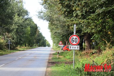 Kishegyes és Topolya között jelenleg legfeljebb 60 kilométeres óránkénti sebesség a megengedett (Tóth Péter felvétele)