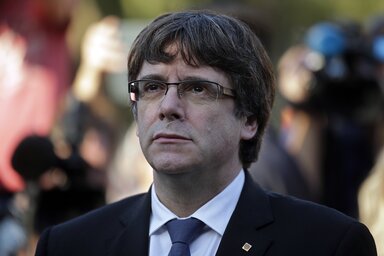 Carles Puigdemont (Fotó: Beta/AP)