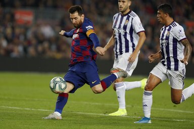 Messi megállíthatatlan volt (Fotó: Beta/AP)