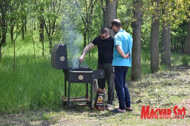 Majálisi hangulat a kishomoki Gracza tanyán (Gulyás Réka felvétele)