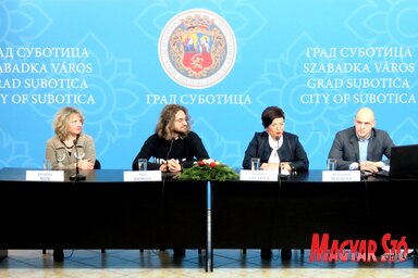 Máté Krisztina, Alen Ademović, Jasmina Stevanović és Aleksandar Medaković (Fotó: Benedek Miklós)