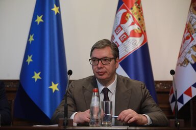 Aleksandar Vučić (Fotó: Beta)