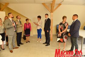 A művelődési ház és a Vackor óvoda kihelyezett tagozatának megnyitója Noszán (Molnár Edvárd felvétele)